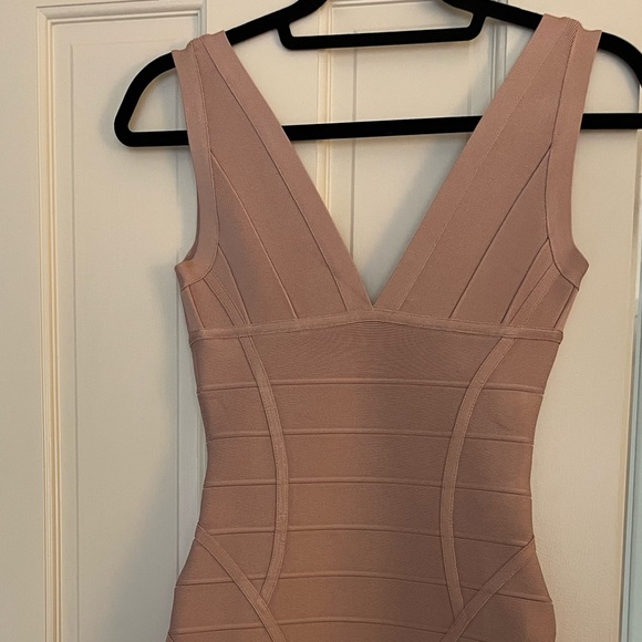 House of CB Nude Bandage Dress - Picture 4 of 7